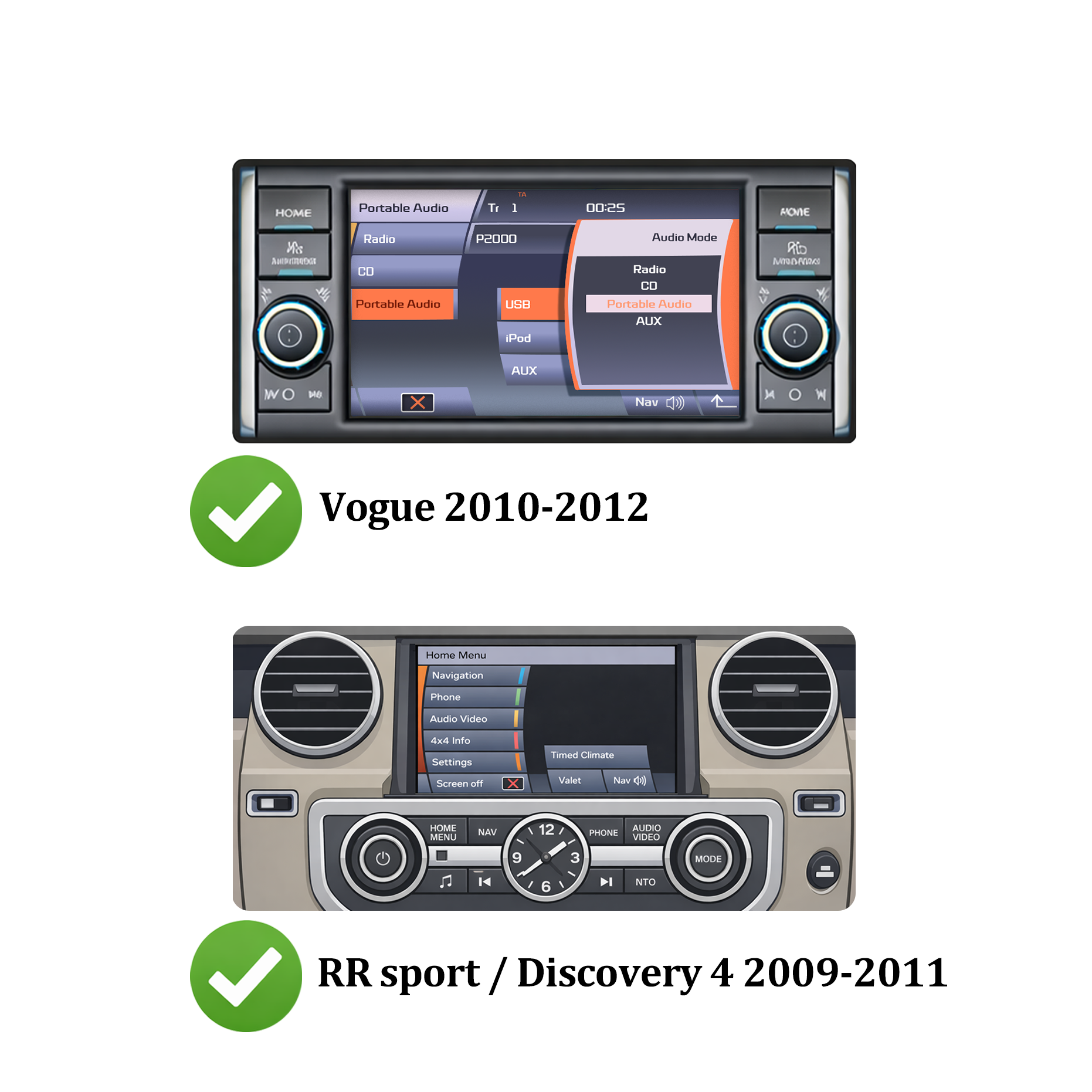 Range Rover & Discovery 4 CarPlay & Android Auto Retrofit (2009–2012)