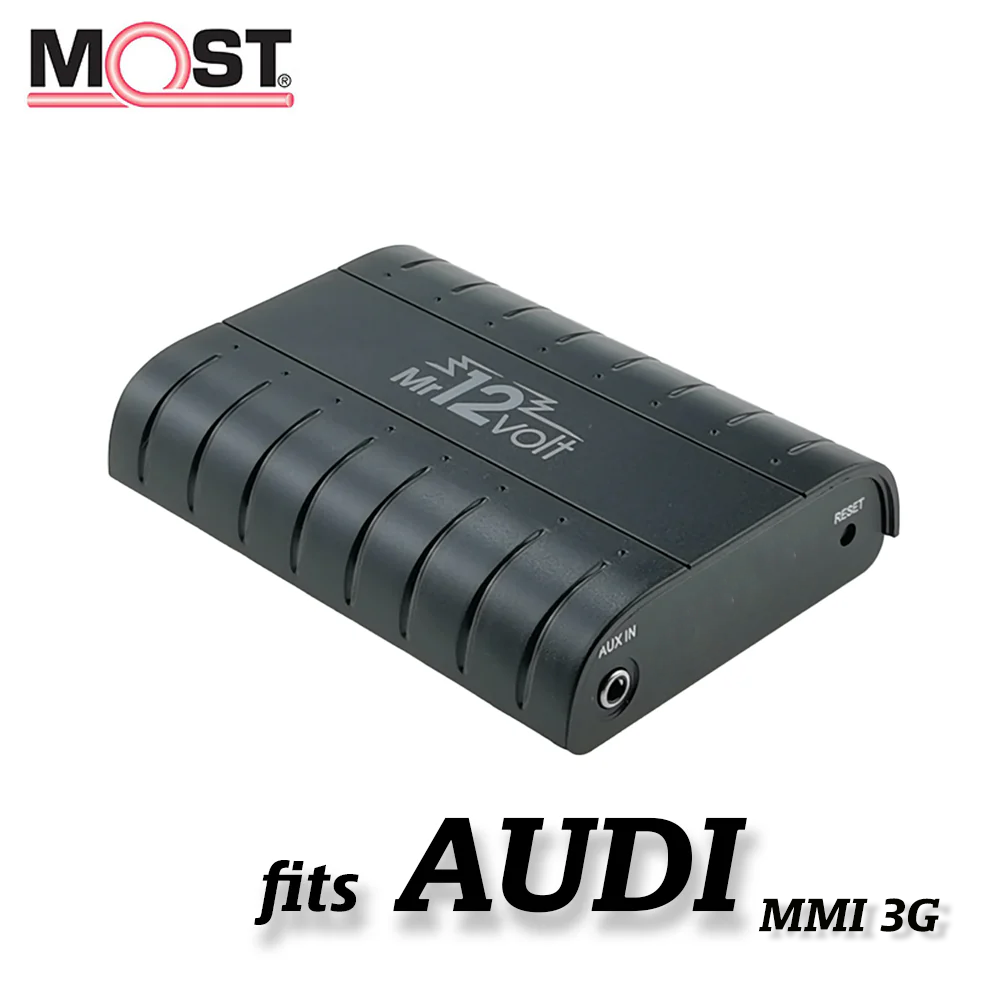 MOST Bluetooth Music Streaming Adapter for Audi MMI 3G High / Basic / Plus A4 A5 A6 Q5 Q7 A8