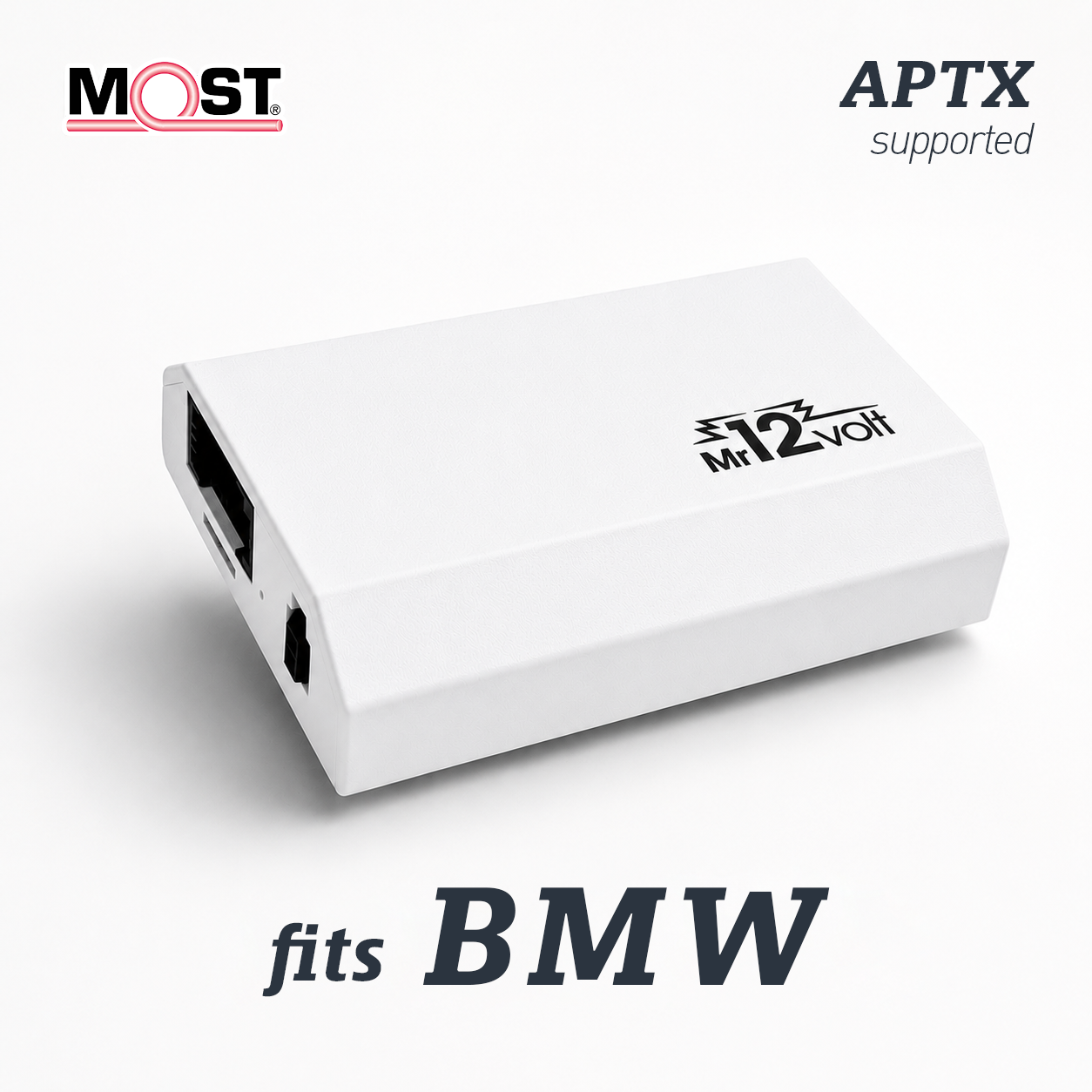 BMW 7 Series E65 CCC CIC M-ASK Bluetooth Adapter APTX HD MOST Fiber Optic
