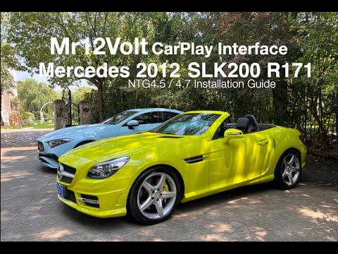 High End Mercedes Benz MOST bus NTG 4.5 4.7 CarPlay & AA Interface