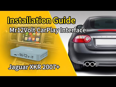 Jaguar High End Audio MOST Bus CarPlay & AA Interface OEM mic support XF XFR XKR