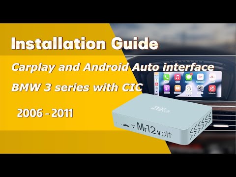 MOST Bus BMW CIC CarPlay & AA Interface with OEM microphone support