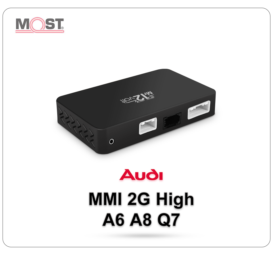 Audi MMI 2G High CarPlay & AA Interface A6 A8 Q7