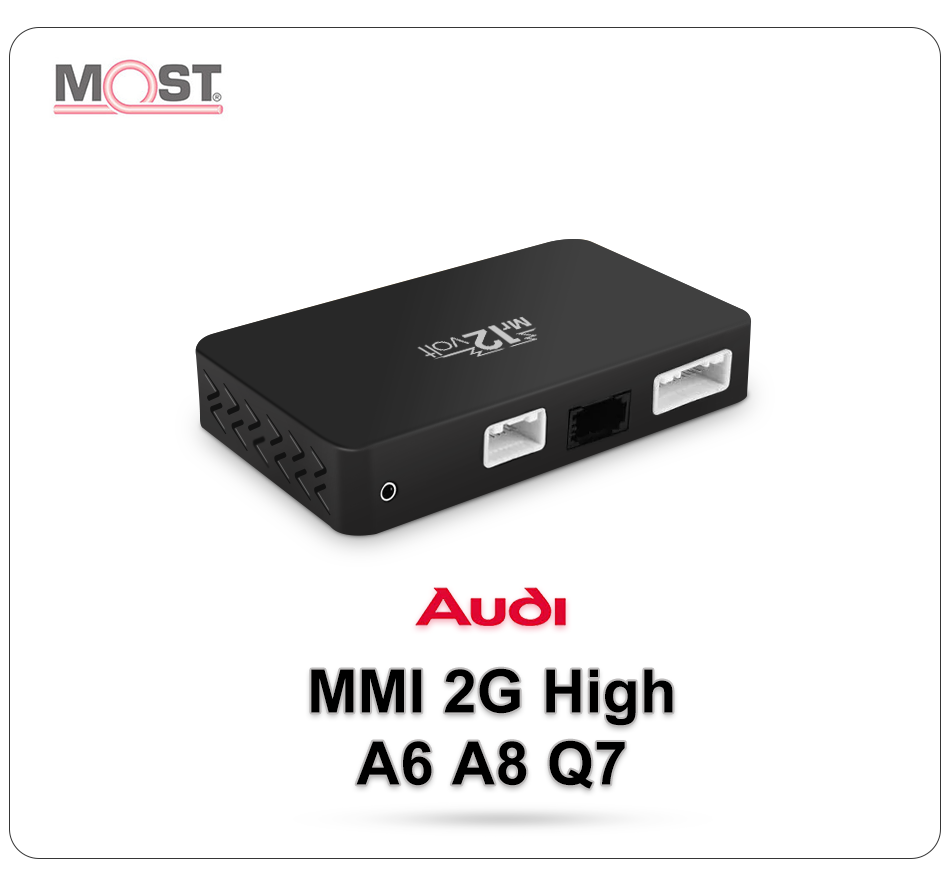 Audi MMI 2G High CarPlay &amp; AA Interface A6 A8 Q7