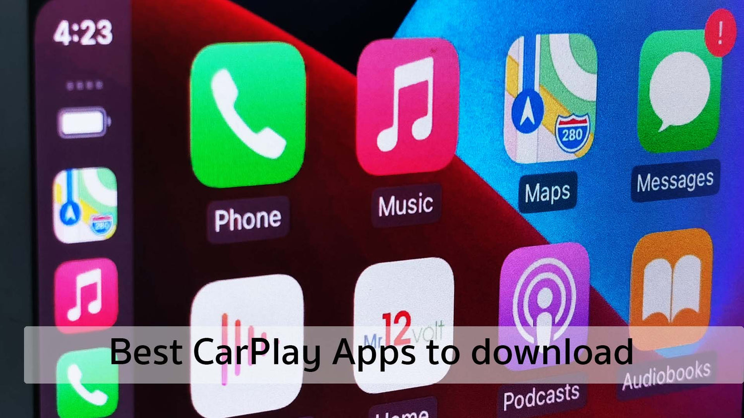 Requirements to download apps on CarPlay