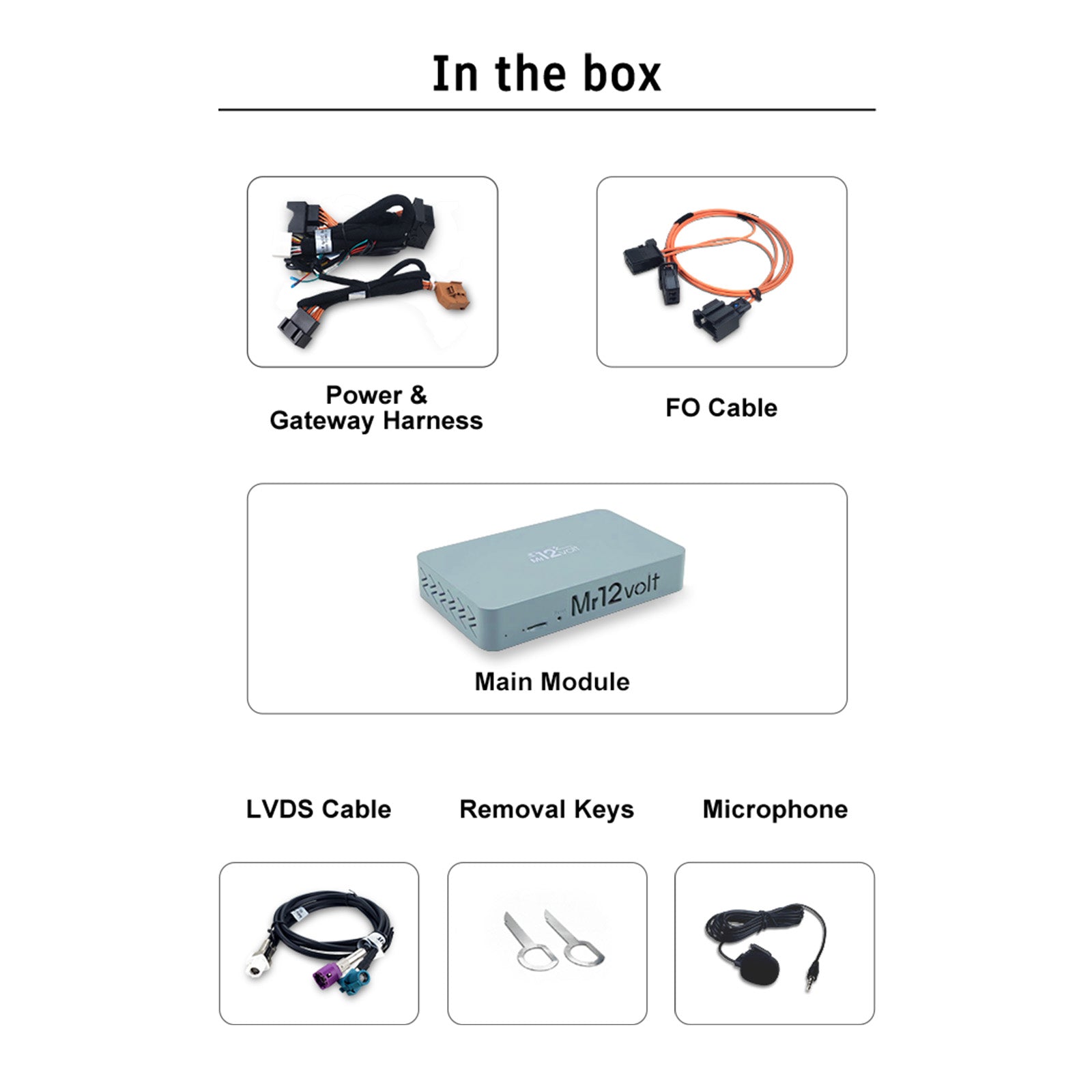 Audi MMI 3G 3G+ CarPlay &amp; AA Interface A8 (4H) DSP OEM Mic Support