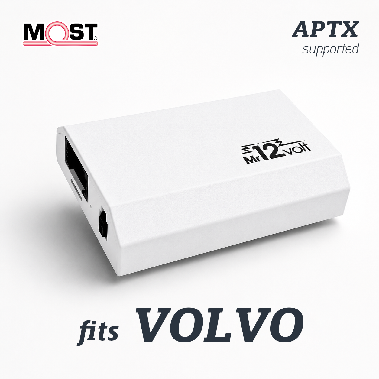 Volvo C30 C70 V40 V80 XC90 XC70 Bluetooth Adapter APTX HD MOST Fiber Optic
