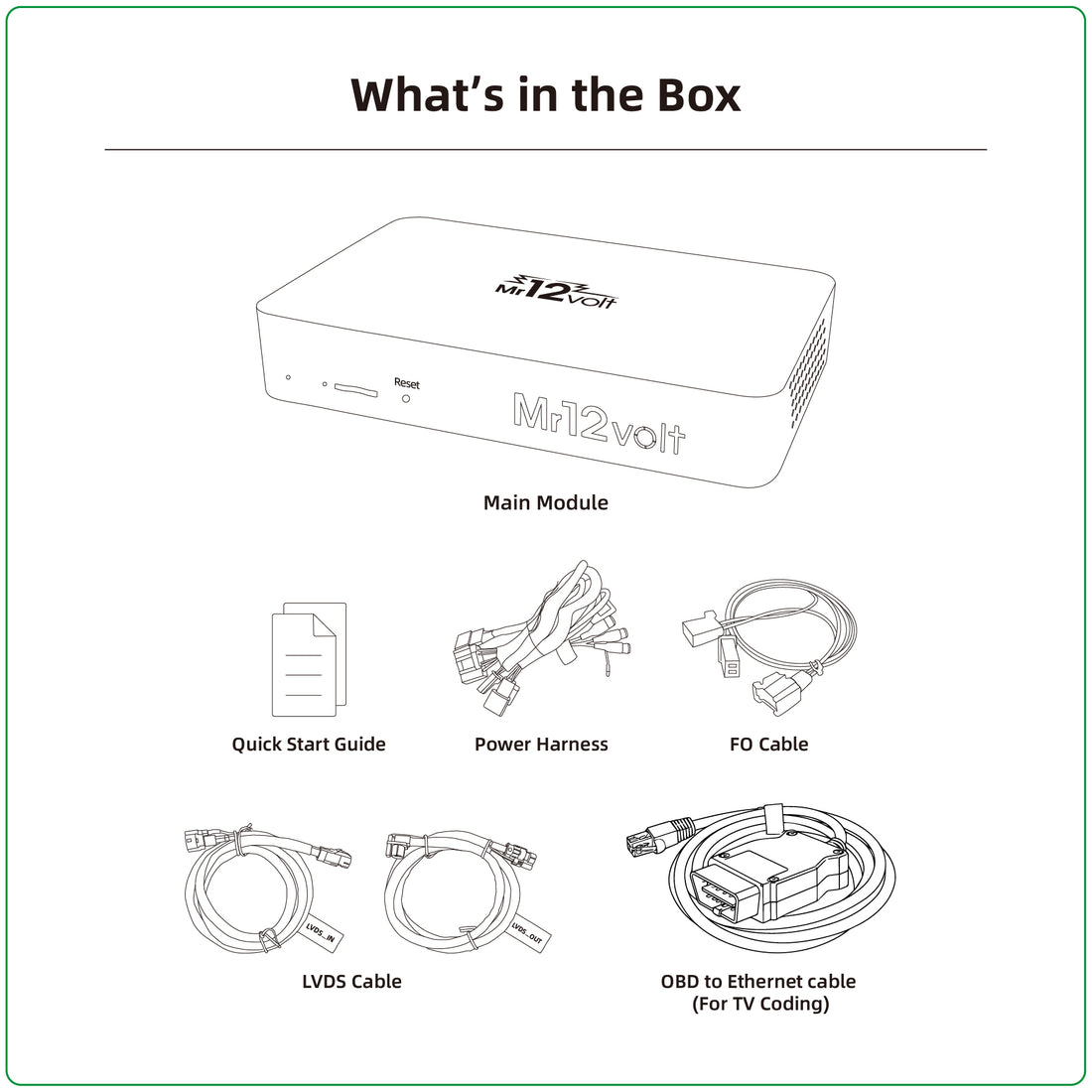 High-End BMW EVO ID5 ID6 Wireless CarPlay &amp; Android Auto MOST Interface
