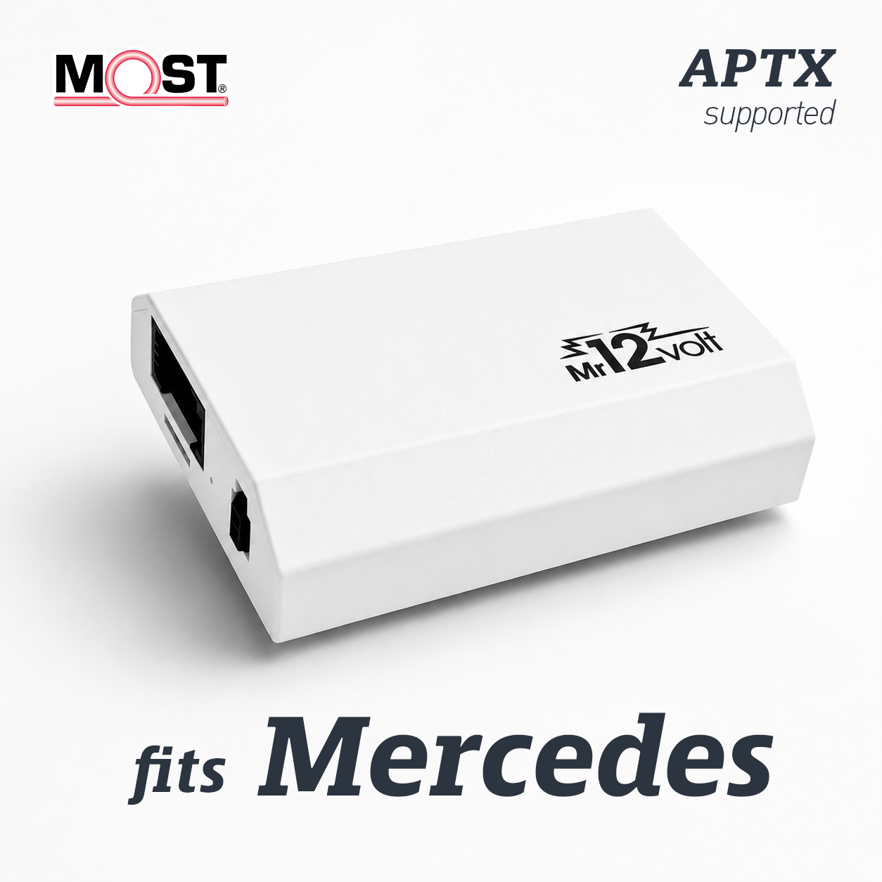 Mercedes Benz NTG 1/2 APS50 Comand Bluetooth Adapter APTX HD MOST Fiber Optic
