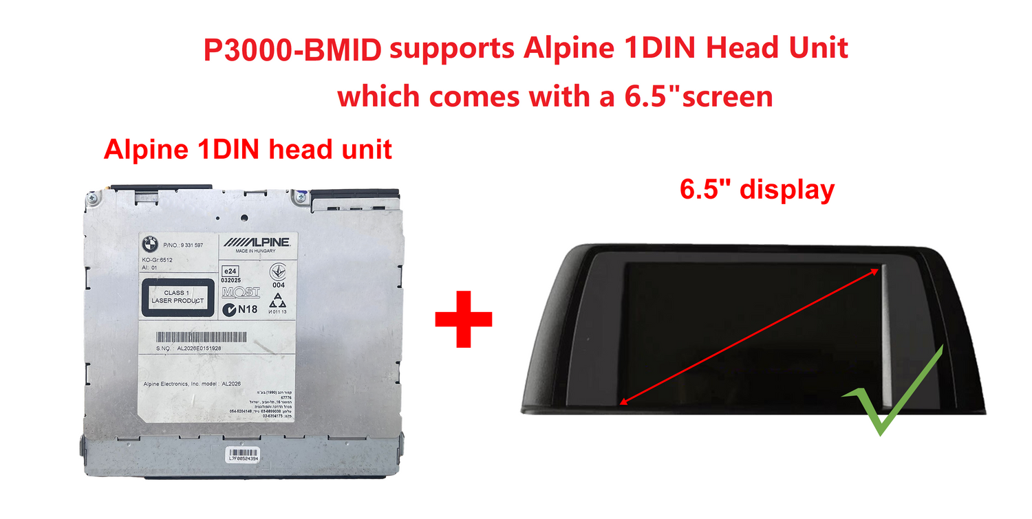 High-End BMW NBT/ID4 Wireless CarPlay &amp; Android Auto MOST Interface