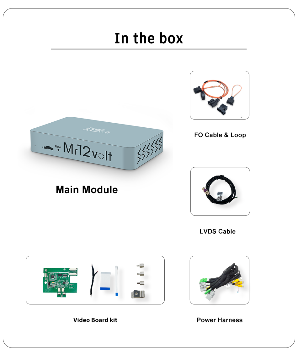 Jaguar High End Audio MOST Bus CarPlay & AA Interface OEM mic support XF XFR XKR