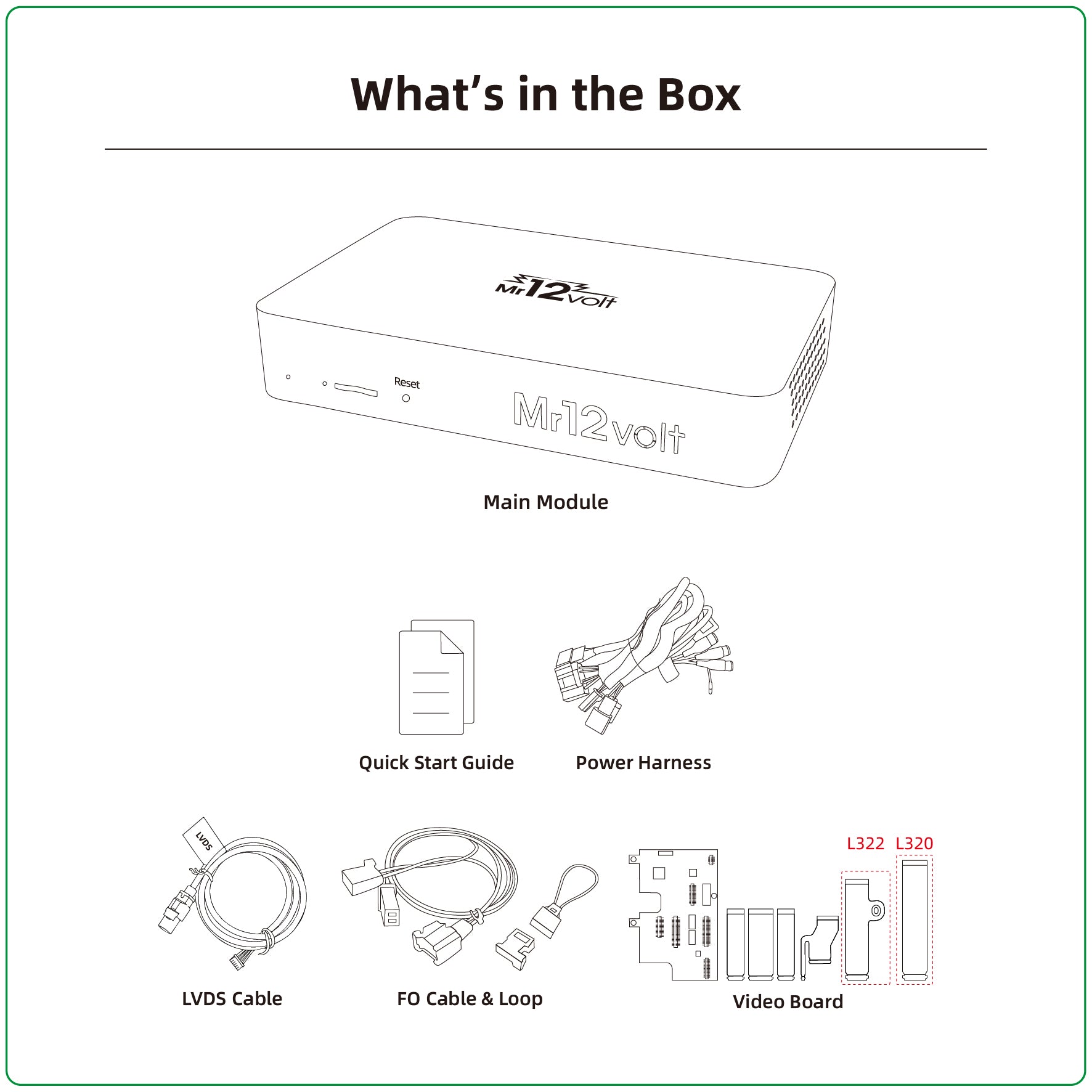 Range Rover &amp; Discovery 4 Wireless CarPlay &amp; Android Auto MOST interface(2009–2012)