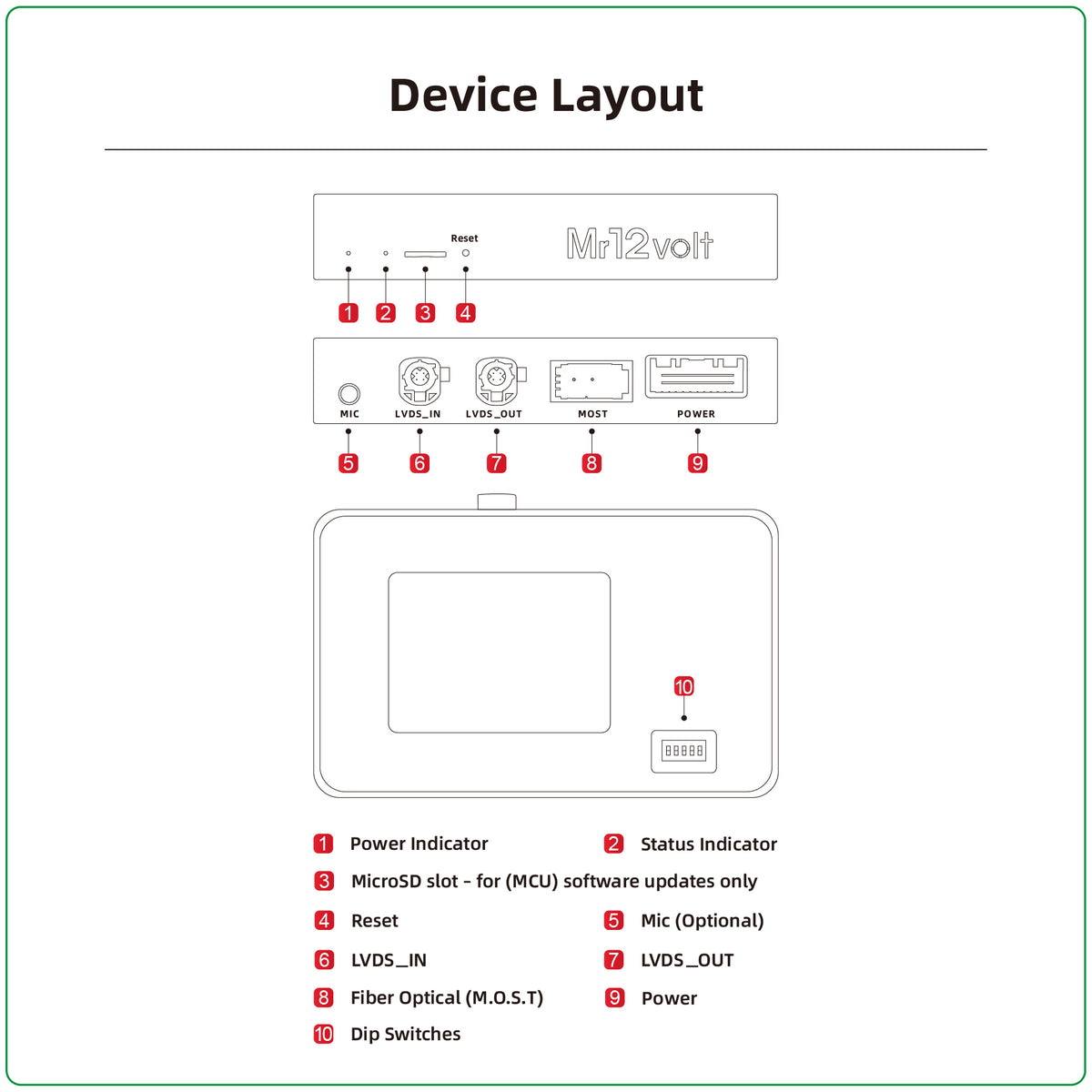 VW Touareg RNS850 Wireless Apple CarPlay Android Auto MOST Interface
