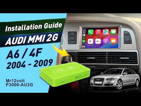 Audi MMI 2G A6 A8 Q7 Wireless Apple CarPlay Android Auto MOST Interface