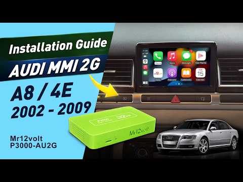 Audi MMI 2G A6 A8 Q7 Wireless Apple CarPlay Android Auto MOST