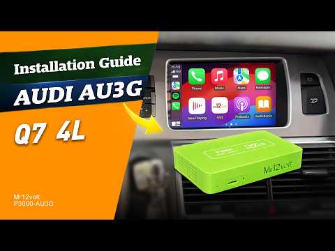 Audi MMI 3G / 3G+ Wireless CarPlay Android Auto MOST Interface A8 D4 / 4H