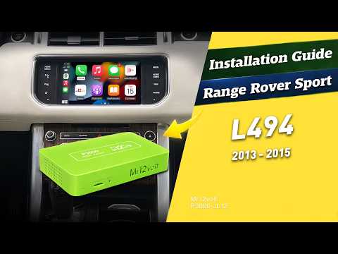 Range Rover Evoque L405 L494 L320 Wireless CarPlay Android Auto MOST Interface 2012-2015