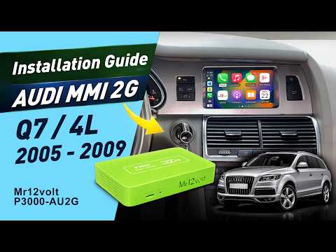 Audi MMI 2G A6 A8 Q7 Wireless Apple CarPlay Android Auto MOST