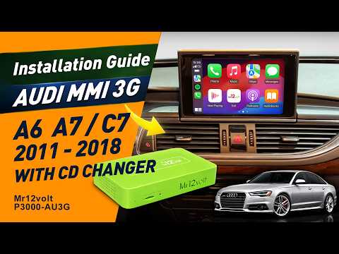 Audi MMI 3G / 3G+ Wireless CarPlay Android Auto MOST Interface A4 A5 A6 A7 Q3 Q5 Q7