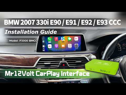 BMW CCC M-ASK &amp; MINI Wireless Apple CarPlay Android Auto MOST Interface