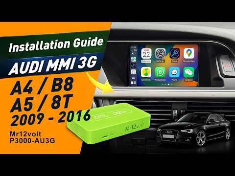 Audi MMI 3G / 3G+ Wireless CarPlay Android Auto MOST Interface A4 A5 A6 A7 Q3 Q5 Q7