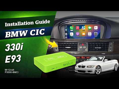 BMW CIC Wireless Apple CarPlay Android Auto MOST Interface