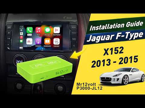 Jaguar XJ F-type XFR Wireless CarPlay Android Auto MOST Interface