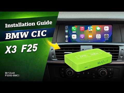 BMW CIC MINI Wireless Apple CarPlay Android Auto MOST Interface