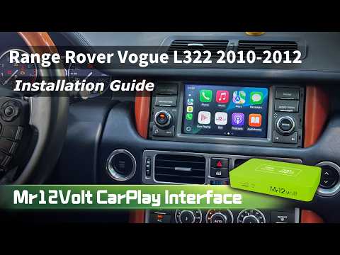 Range Rover L322 2009 - 2012 Wireless CarPlay Android Auto MOST Interface