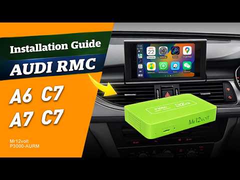 Audi RMC Wireless CarPlay Android Auto MOST Interface