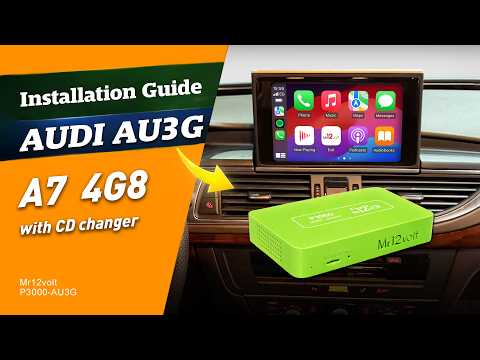 Audi MMI 3G / 3G+ Wireless CarPlay Android Auto MOST Interface A8 D4 / 4H