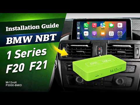High-End BMW NBT/ID4 Wireless CarPlay &amp; Android Auto MOST Interface