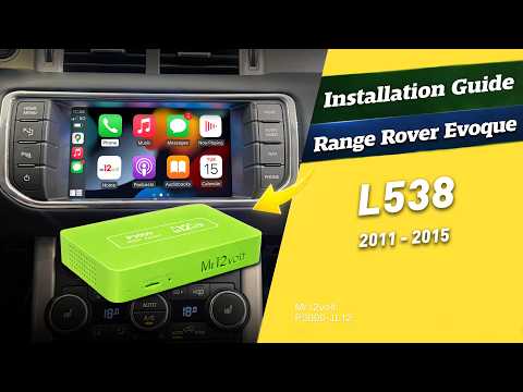 Range Rover Evoque L405 L494 L320 Wireless CarPlay Android Auto MOST Interface 2012-2015