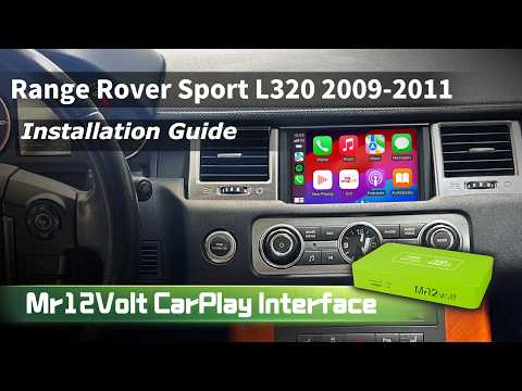Range Rover Sport L320 / Discovery 4 LR4  Wireless CarPlay Android Auto MOST Interface 2009-2011
