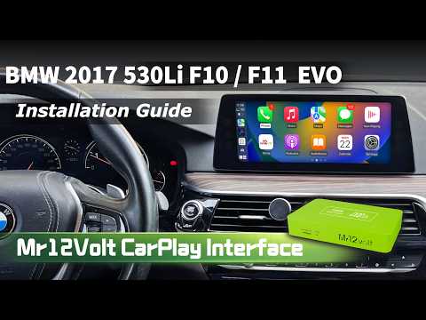 High-End BMW EVO ID5 ID6 Wireless CarPlay &amp; Android Auto MOST Interface