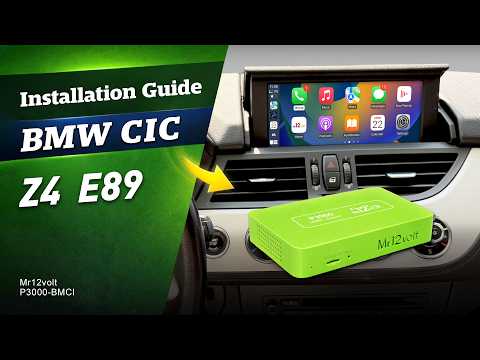 BMW CIC Wireless Apple CarPlay Android Auto MOST Interface