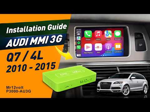 Audi MMI 3G / 3G+ Wireless CarPlay Android Auto MOST Interface A4 A5 A6 A7 Q3 Q5 Q7