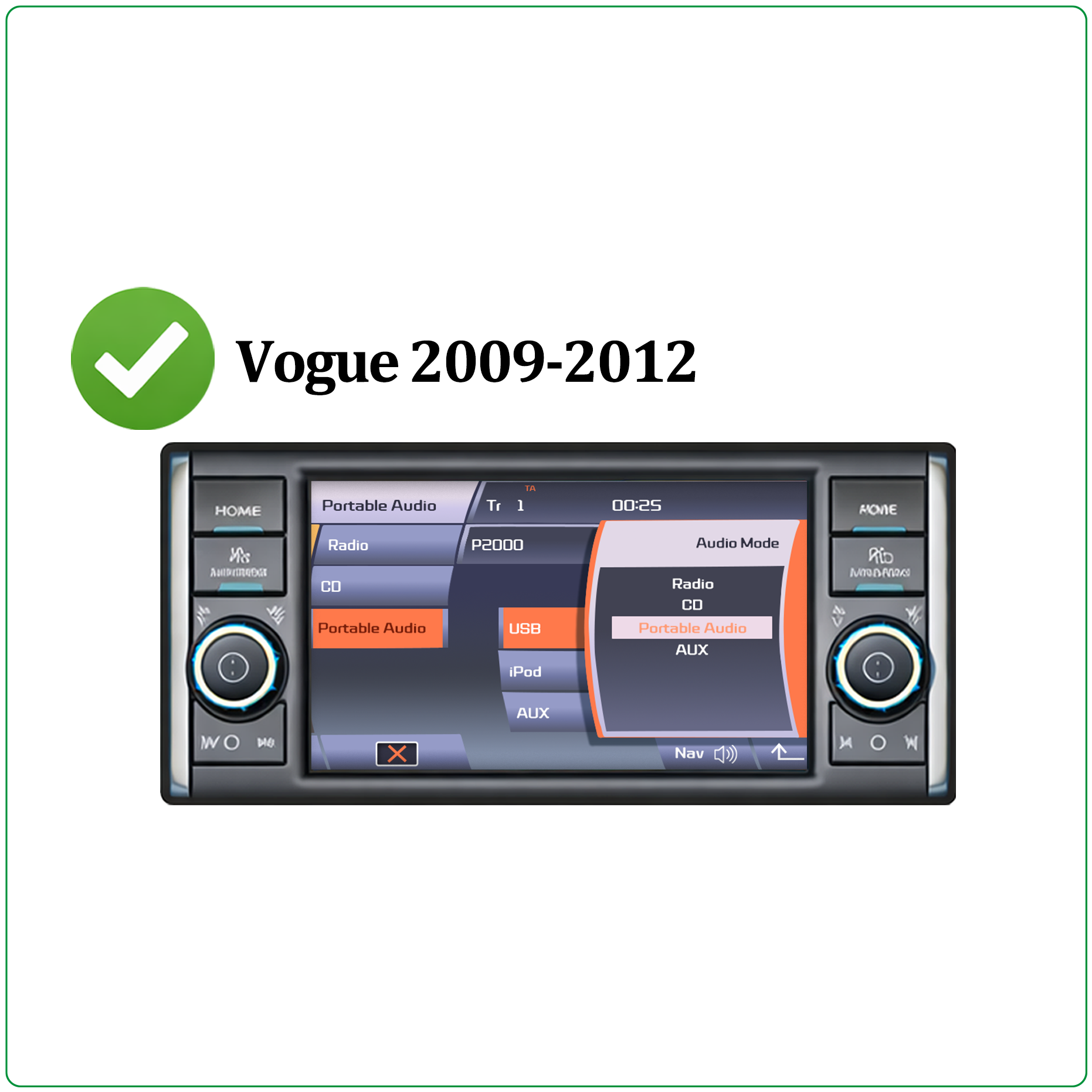 Range Rover L322 2009 - 2012 Wireless CarPlay Android Auto MOST Interface