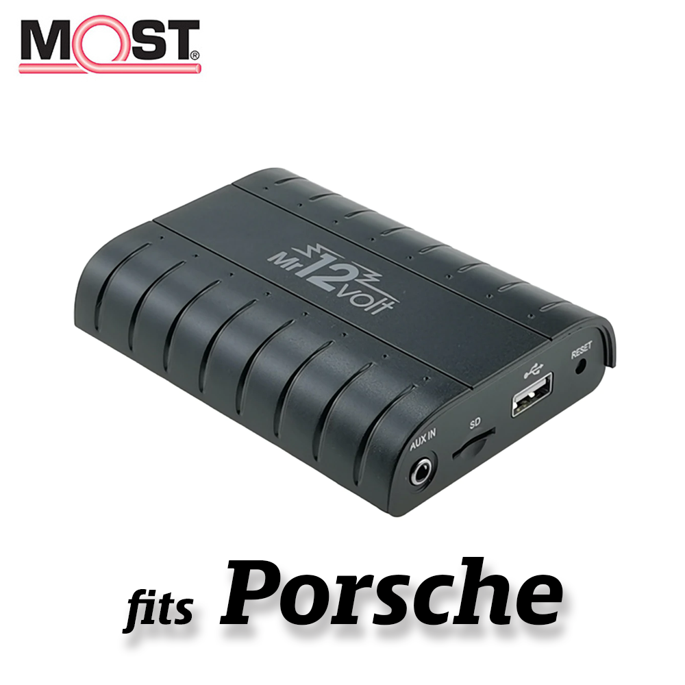 MOST Bus Porsche PCM 2.0 / 2.1 CDR 23 / 24 Bluetooth Interface