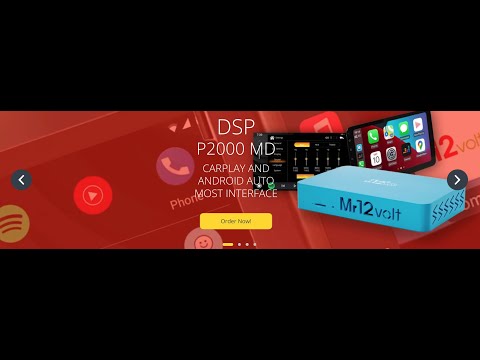 Audi MMI 3G 3G+ CarPlay &amp; Android Auto Interface for Audi A8(4H) with DSP